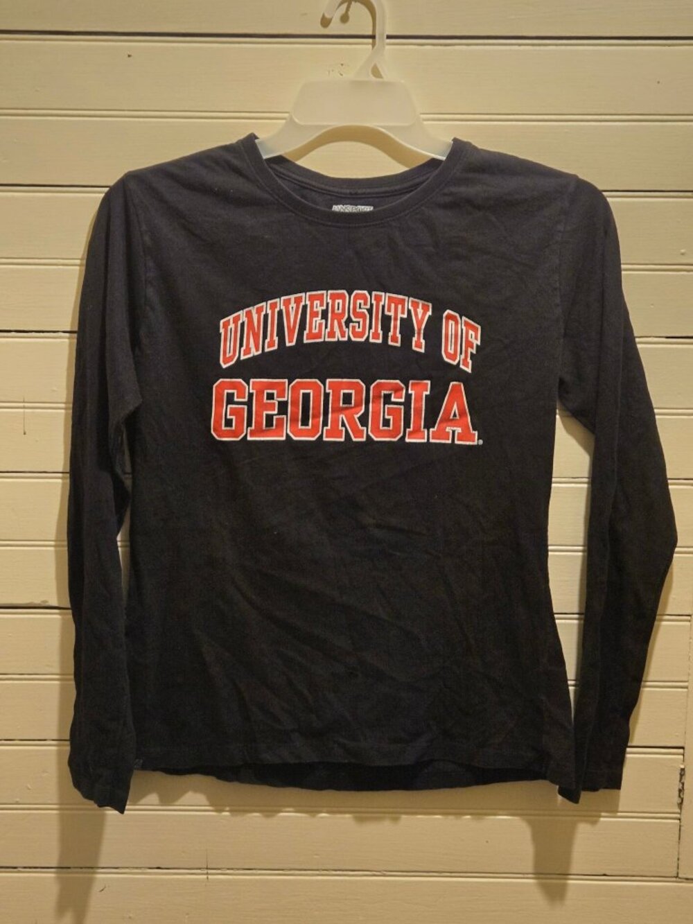 JanSportShirt Mens M Black Long Sleeve University of Georgia Graphic Tee